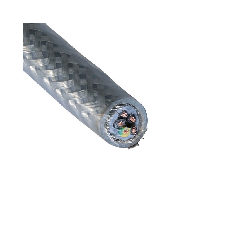 1 pcs : 470055CY CL432 - CABLE 5COND 21AWG CLEAR SHLD 1M