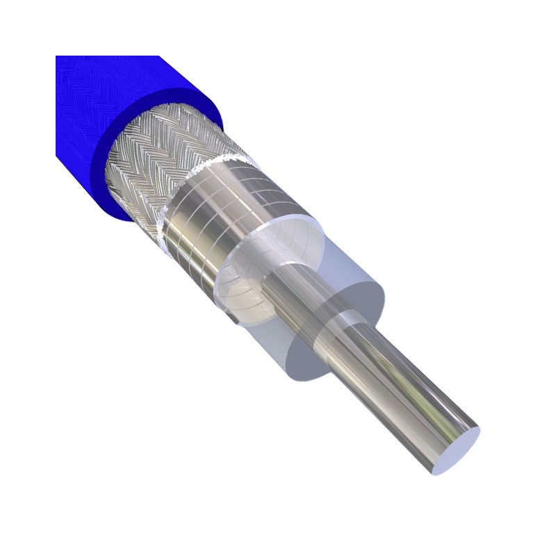 1 pcs : 1000670032 - CABLE COAXIAL 19AWG 1'