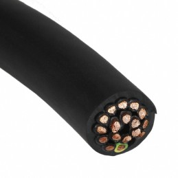 1 pcs : 1552200259 - CABLE 17COND 16AWG BLACK 1M