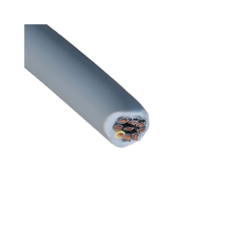 1 pcs : 470097YY GE432 - CABLE 9COND 19AWG GRAY 1M