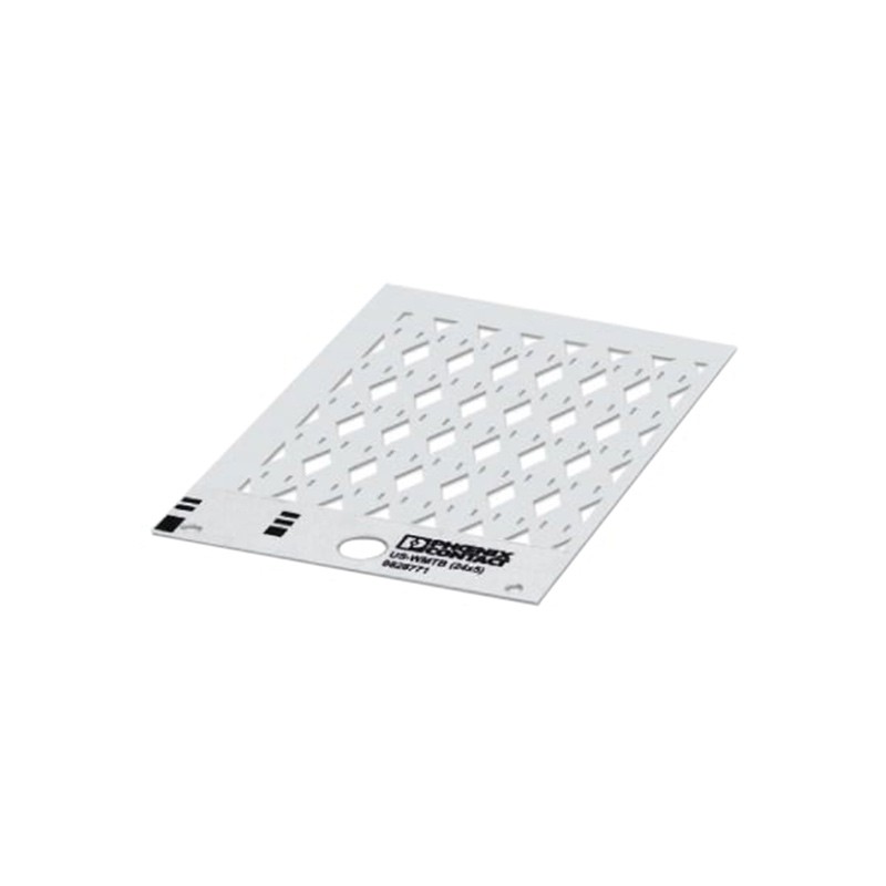 1 pcs : 0828771 - WIRE MARKER WHITE CARD UNLABEL