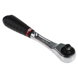 1 pcs - Facom 25-Piece Metric 1/4 in Standard Socket/Bit Set with Ratchet, 12 point, Hex Bit, Pozidriv Bit, Slotted Bit