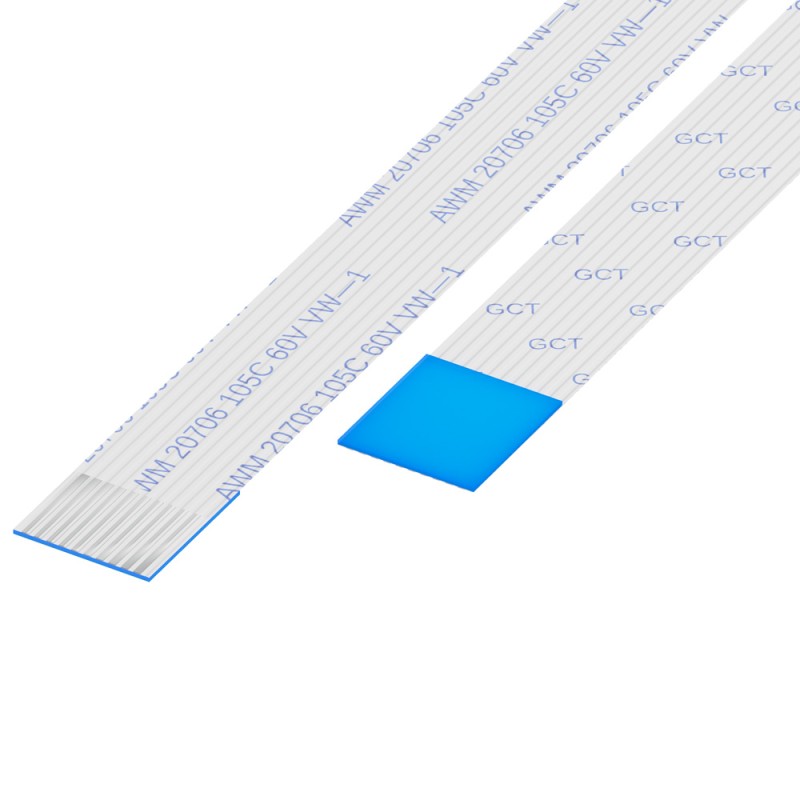 1 pcs : 05-10-D-0101-A-4-06-4-T - CABLE FFC/FPC 10POS 0.5MM 3.98'