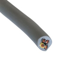 1 pcs : 470415YY GE432 - CABLE 4COND 15AWG GRAY 1M