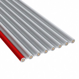 1 pcs : 8125/08 100 - CBL RIBN 8COND 0.1 GRAY 1'