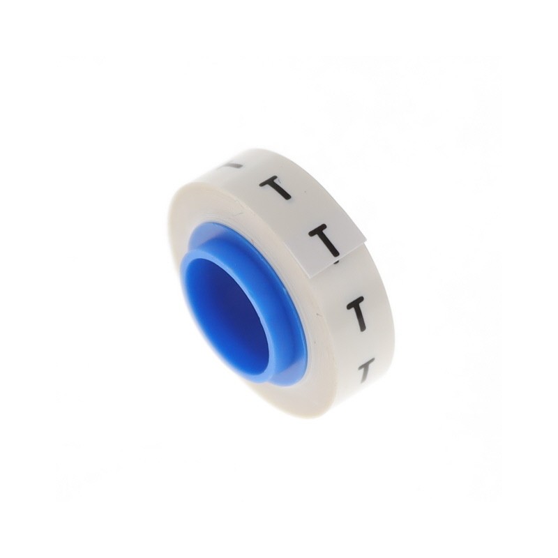 1 pcs : PMDR-T - WIRE MARKER TAPE WHITE REFILLS