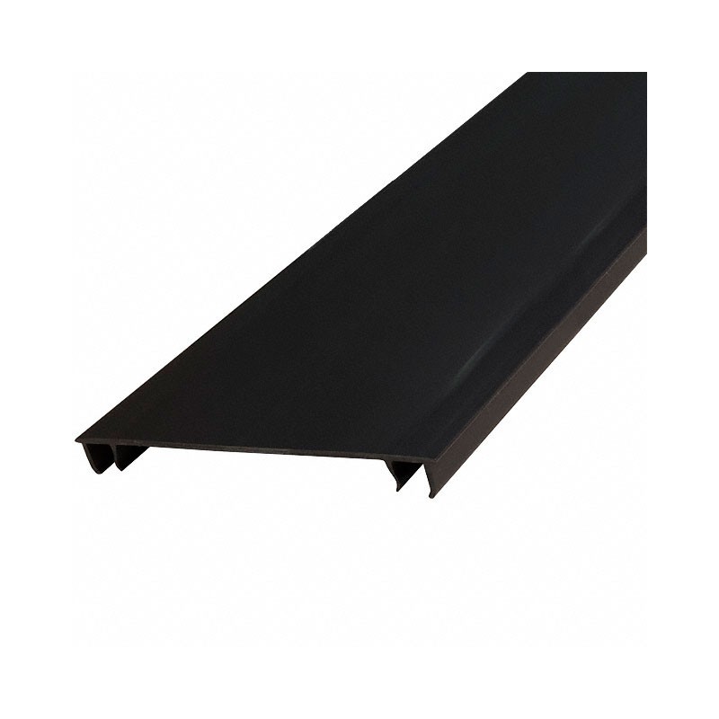 1 pcs : HC1.5BL6 - DUCT COVER PVC HINGED BLACK 6'