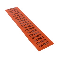 1 pcs : PCV-120CY - WIRE MARKER ADH 57.1X12.7MM