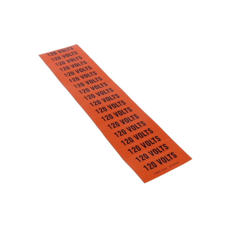 1 pcs : PCV-120CY - WIRE MARKER ADH 57.1X12.7MM