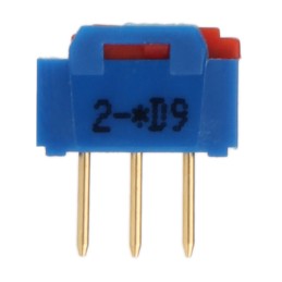 5 pcs - APEM PCB Slide Switch SPDT Latching 500 mA V ac @ 12 Slide