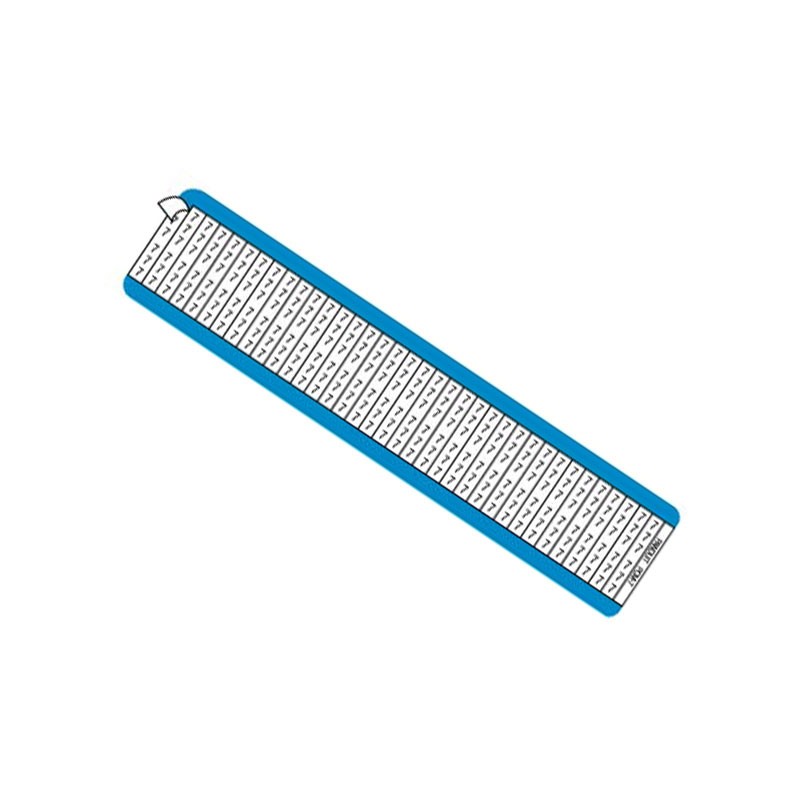1 pcs : PPM-1 - LABEL BLK LEGND/WHT BCKGRND 25PC
