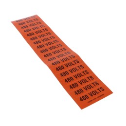 1 pcs : PCV-480CY - WIRE MARKER ADH 57.1X12.7MM