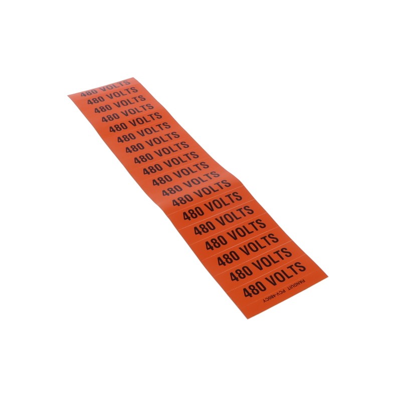 1 pcs : PCV-480CY - WIRE MARKER ADH 57.1X12.7MM