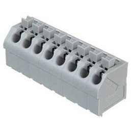 5 pcs - Wago 250 Series PCB Terminal Strip, 8-Pole, Female, 8-Way, PCB Mount, 10 (CSA) A, 17.5 (IEC/EN 60664-1) A, 2 (UL) A
