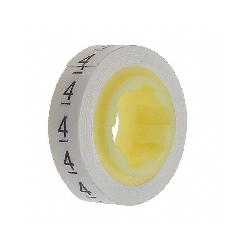 1 pcs : SDR-4 - WIRE MARKER 4 LEGEND 11ROLL