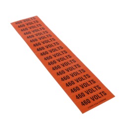 1 pcs : PCV-460CY - WIRE MARKER ADH 57.1X12.7MM