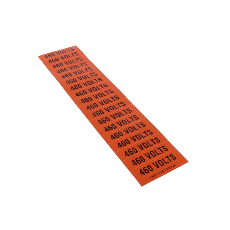 1 pcs : PCV-460CY - WIRE MARKER ADH 57.1X12.7MM