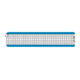 1 pcs : PCM-T - WIRE MARKR CARD 6.4MMX38.1MM WHT