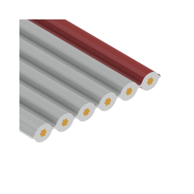 1 pcs : 3801/06 - CBL RIBN 6COND 0.05 GRAY 1'