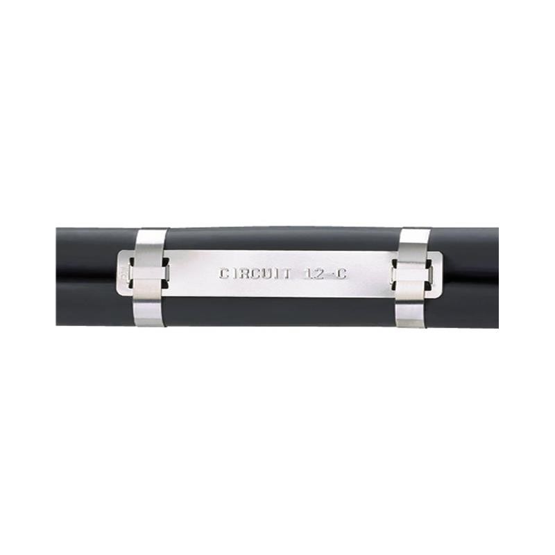 1 pcs : MMP350W38-CQ316 - WIRE MARKER CBL TIE 9.7X88.9MM