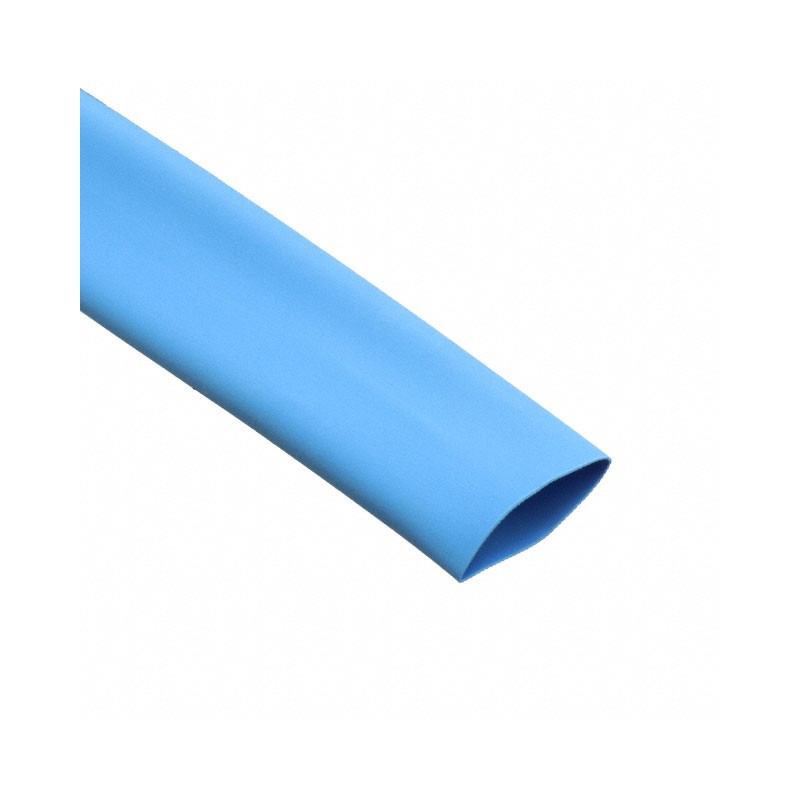 1 pcs : F221V3/16 BL103 - HEATSHRINK 3/16' X 4' BLUE
