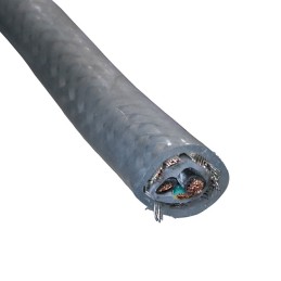 1 pcs : 470315CY CL432 - CABLE 3COND 15AWG CLEAR SHLD 1M