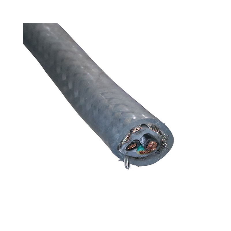 1 pcs : 470315CY CL432 - CABLE 3COND 15AWG CLEAR SHLD 1M