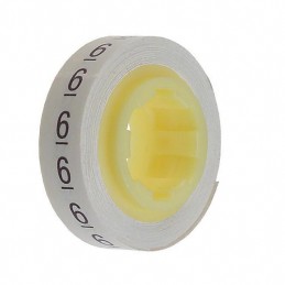 1 pcs : SDR-6 - WIRE MARKER 6 LEGEND 11ROLL