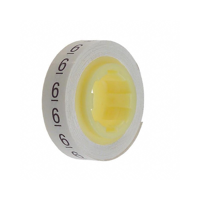 1 pcs : SDR-6 - WIRE MARKER 6 LEGEND 11ROLL