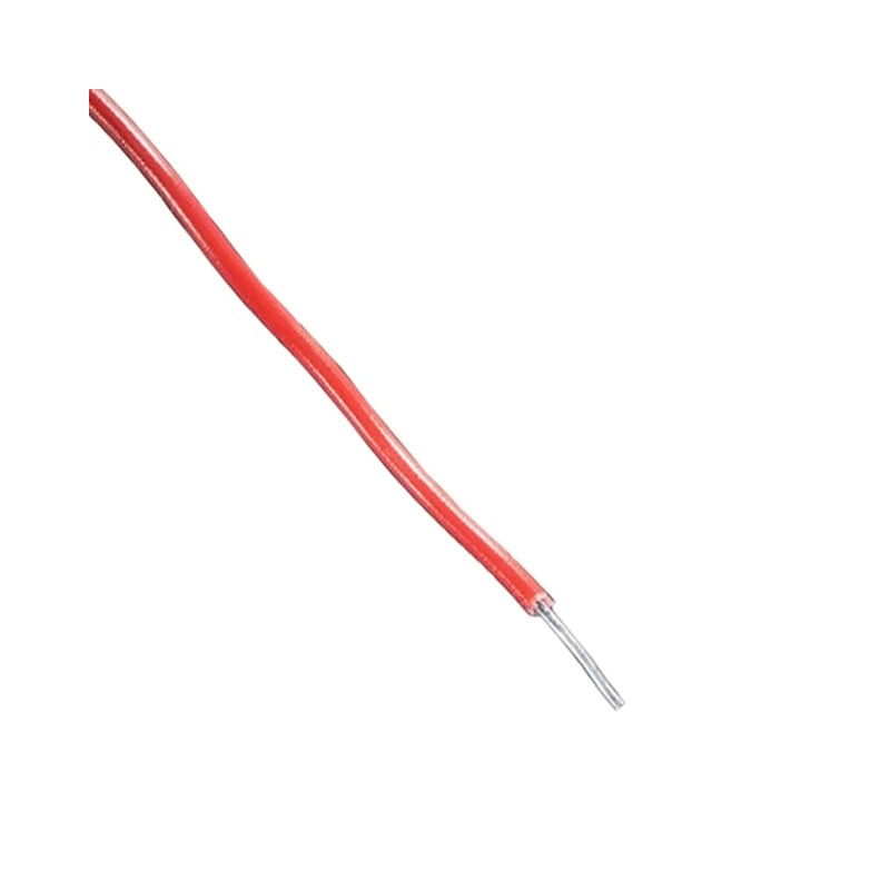 1 pcs : 288 - HOOK-UP SOLID 22AWG 300V RED 25'