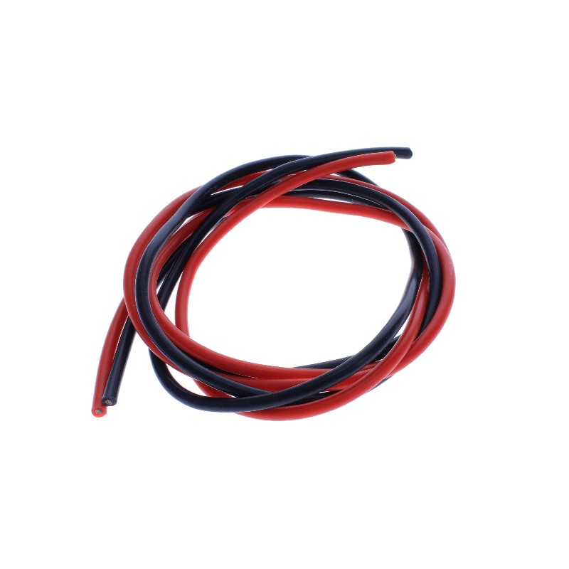 1 pcs : FIT0583 - TEST LEAD 14AWG BLACK/RED