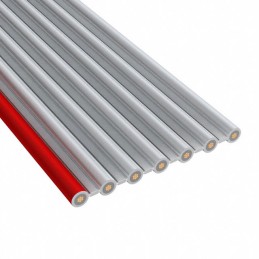 1 pcs : 8125/07 100 - CABLE RIBN 7COND 0.1 GRAY FOOT