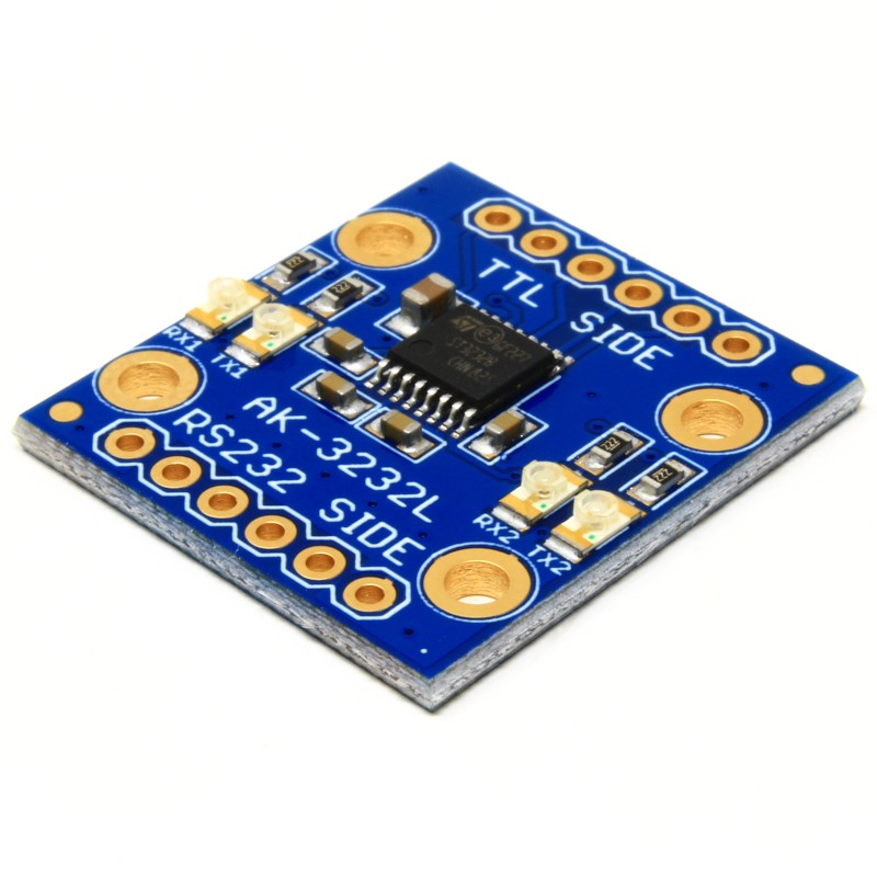 1 pcs : AK-3232L - TTL TO RS232 CONVERTER WITH LEDS