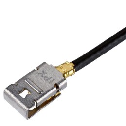 1 pcs : 8-21-0047 - Coaxial IPEX MHF1 LK to IPEX MHF1 LK 1.13mm OD Coaxial Cable 7.874' (200.00mm)