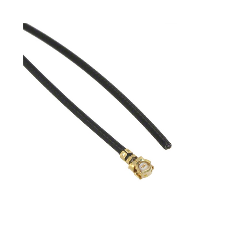 1 pcs : 415-0108-150 - Coaxial U.FL (UMCC) to Cable 1.37mm OD Coaxial Cable 5.906' (150.00mm)