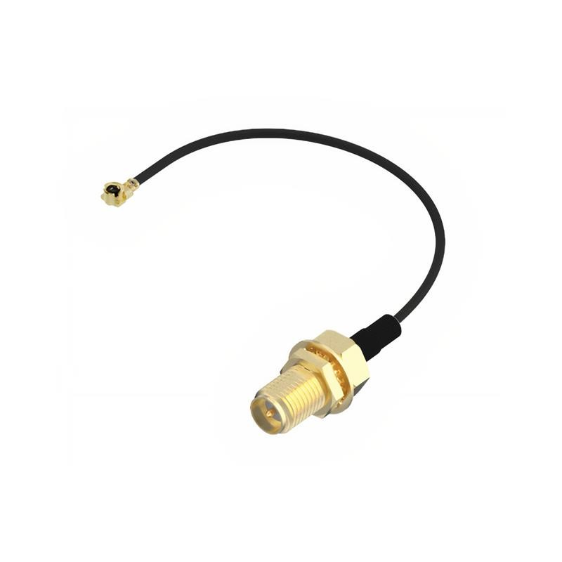 1 pcs : CAB468RF-0050-A-1 - Coaxial IPEX MHF1 to RP-SMA 1.13mm OD Coaxial Cable 1.969' (50.00mm)