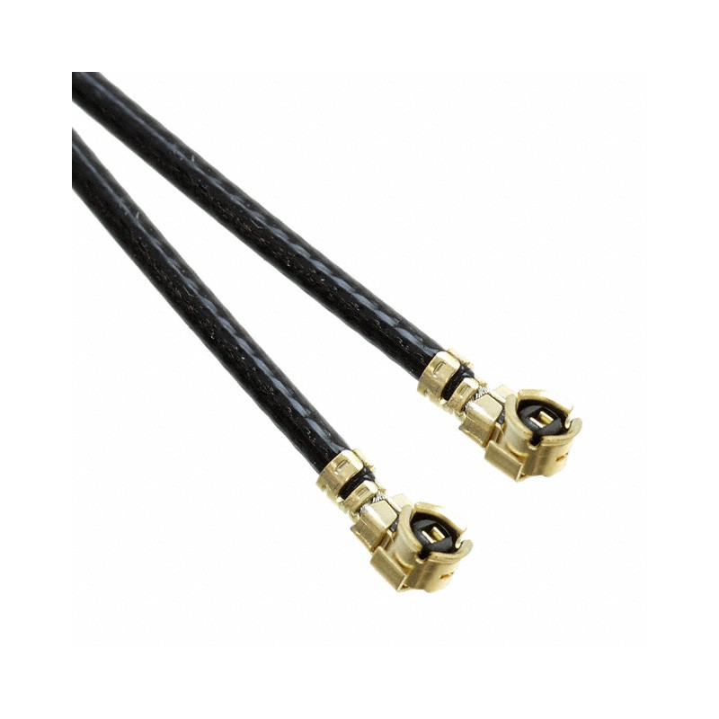 1 pcs : 415-0088-050 - Coaxial U.FL (UMCC) to U.FL (UMCC) 1.37mm OD Coaxial Cable 1.969' (50.00mm)