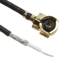 1 pcs : 0731160076 - Coaxial U.FL (UMCC) to Cable 0.81mm OD Coaxial Cable 9.000' (228.60mm)