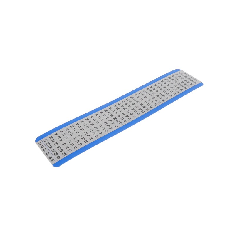 1 pcs : PCM-67-99 - WIRE MARKR CARD 6.9MMX38.1MM WHT