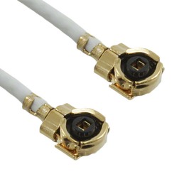 1 pcs : 0731160068 - Coaxial U.FL (UMCC) to U.FL (UMCC) 0.81mm OD Coaxial Cable 12.00' (304.80mm)