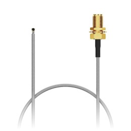 1 pcs : CAB550RF-0200-A-1 - Coaxial RP-SMA to IPEX MHF4L 0.81mm OD Coaxial Cable 7.874' (200.00mm)