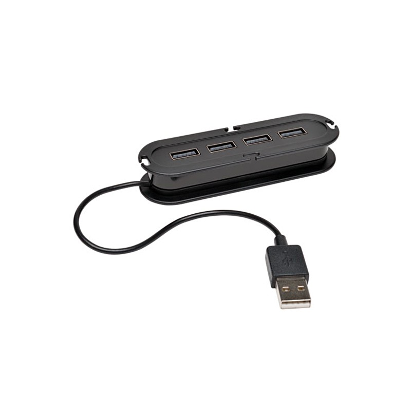 1 pcs : U222-004 - HUB USB 4-PORT 2.0 & 1.1