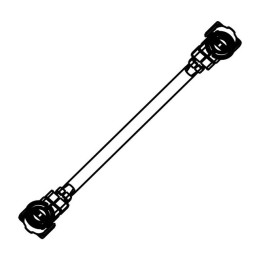 1 pcs : A-1PL-081-150B2 - Coaxial U.FL (UMCC), AMC to U.FL (UMCC), AMC 0.81mm OD Coaxial Cable 5.906' (150.00mm)