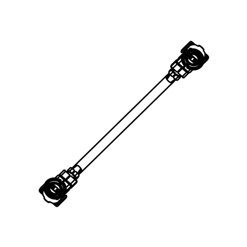 1 pcs : A-1PL-081-150B2 - Coaxial U.FL (UMCC), AMC to U.FL (UMCC), AMC 0.81mm OD Coaxial Cable 5.906' (150.00mm)