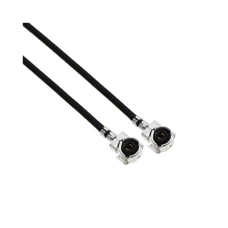 1 pcs : A-1PA-081-100B2 - Coaxial U.FL (UMCC), AMC to U.FL (UMCC), AMC 0.81mm OD Coaxial Cable 3.937' (100.00mm)