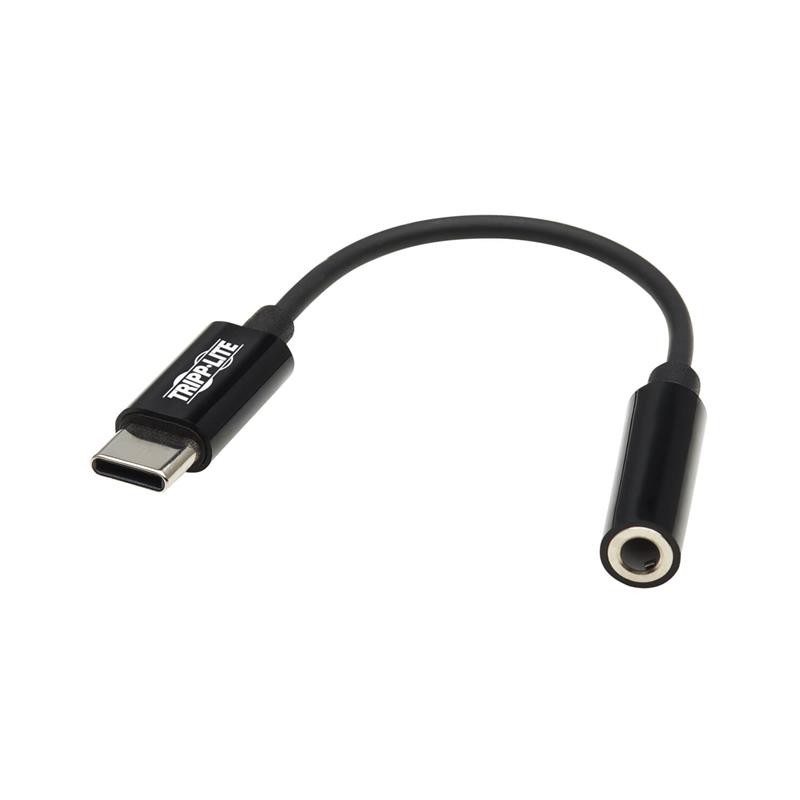 1 pcs : U437-001 - USB-C TO 3.5 MM HEADPHONE JACK A