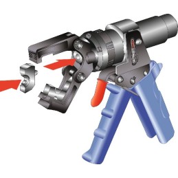 1 pcs - Facom Hydraulic Crimp Tool for Tubular Cable Lugs