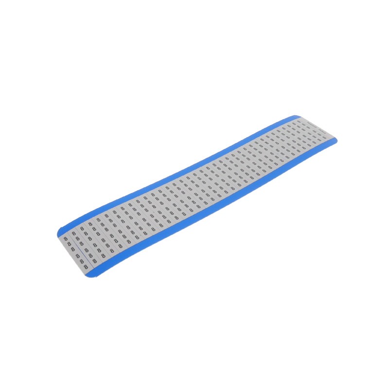 1 pcs : PCM-8 - WIRE MARKR CARD 6.4MMX38.1MM WHT