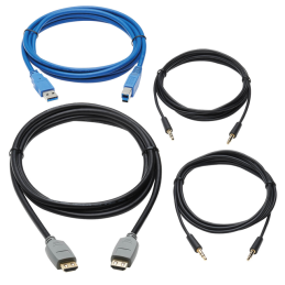 1 pcs : P785-HKIT06 - HDMI KVM CABLE KIT FOR TRIPP LIT