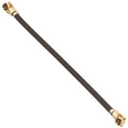 1 pcs : U-1PU-113-200B2 - Coaxial AMC4 to AMC4 1.13mm OD Coaxial Cable 7.874' (200.00mm)